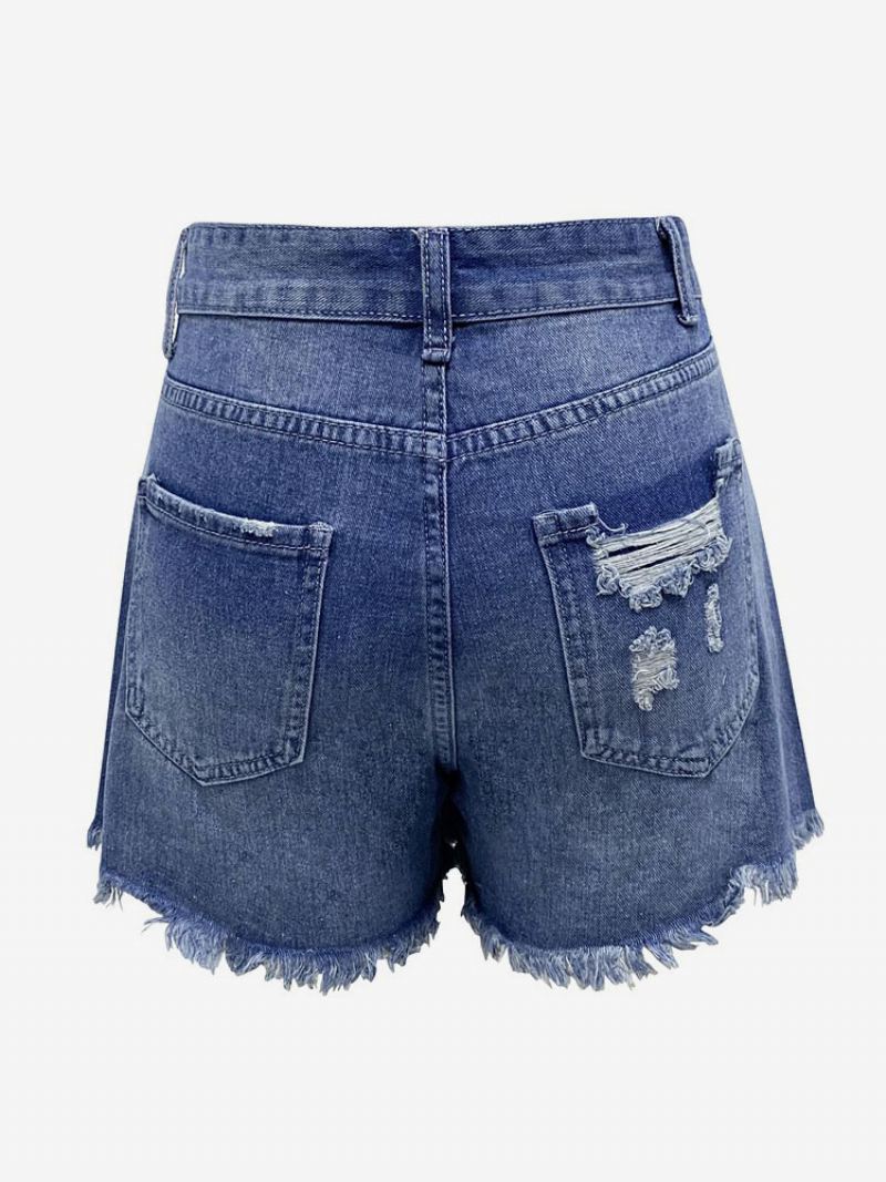 Dameshorts Chic Polyester - Lys Himmelblå