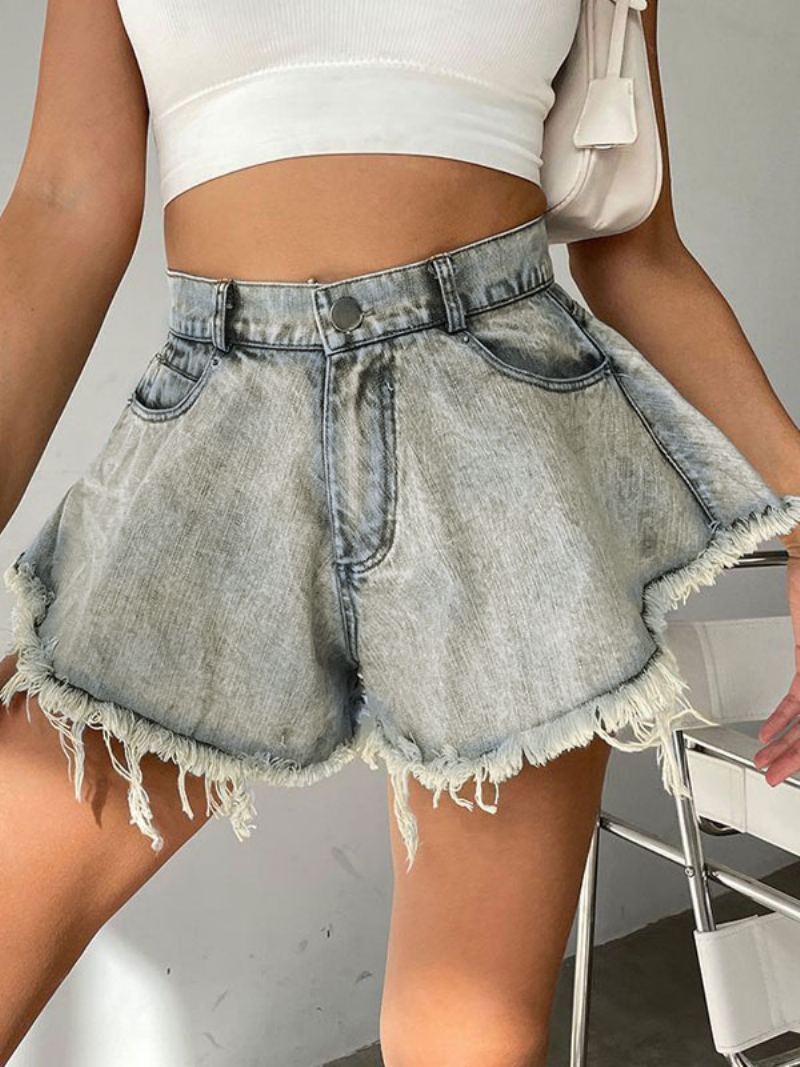 Shorts For Dame Fringe Denim Cowboy Underdeler