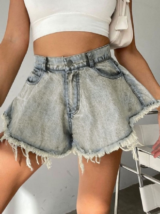 Shorts For Dame Fringe Denim Cowboy Underdeler