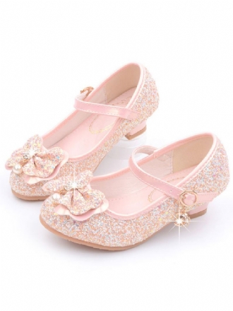 Flower Girl Sko Glitter Mary Jane Flats