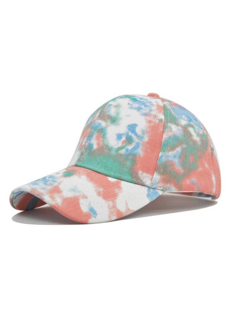 Menn Hat Printed Polyester Casual Green Hats - Oransje