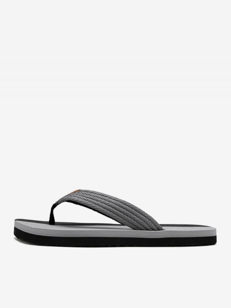 Herresandaler Slip-on Pu-skinn Eva-såle - Grå