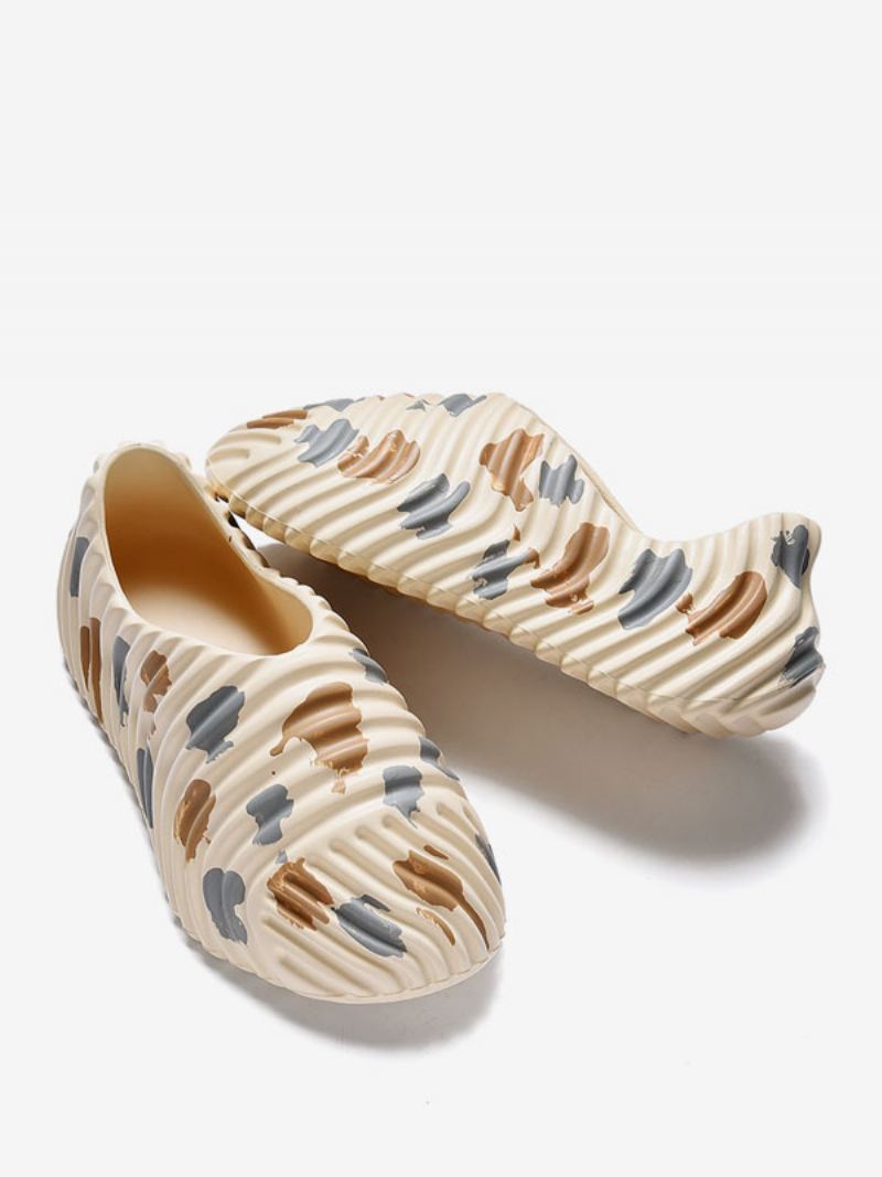 Herresandaler Slip-on Pu-skinn Eva-såle - Beige