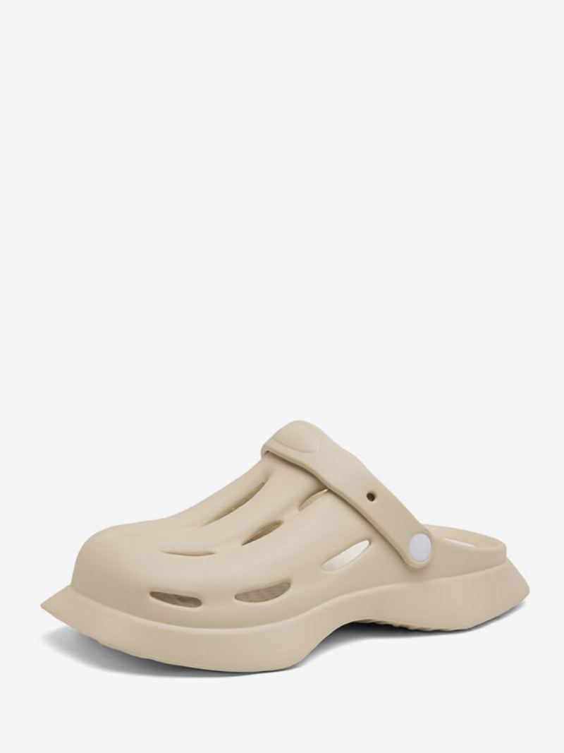 Herresandaler Slip-on Pu-skinn Eva-såle - Lys Gul