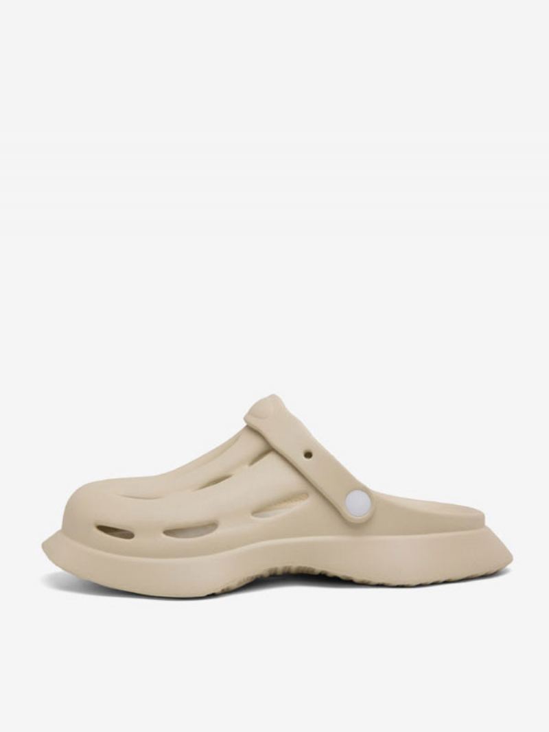 Herresandaler Slip-on Pu-skinn Eva-såle - Lys Gul