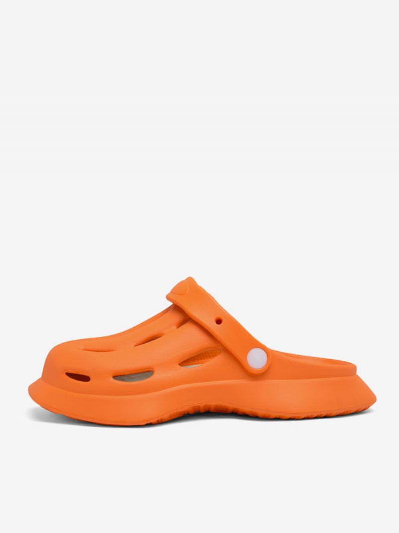 Herresandaler Slip-on Pu-skinn Eva-såle - Oransje