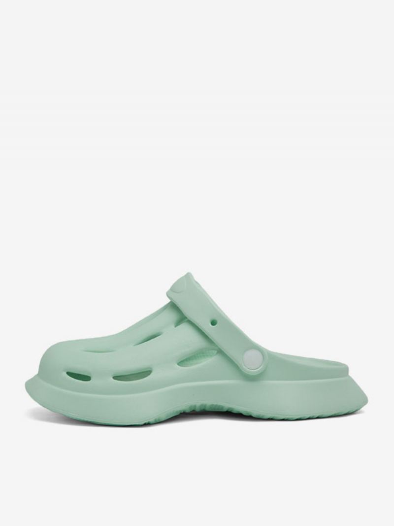 Herresandaler Slip-on Pu-skinn Eva-såle - Pastellblå