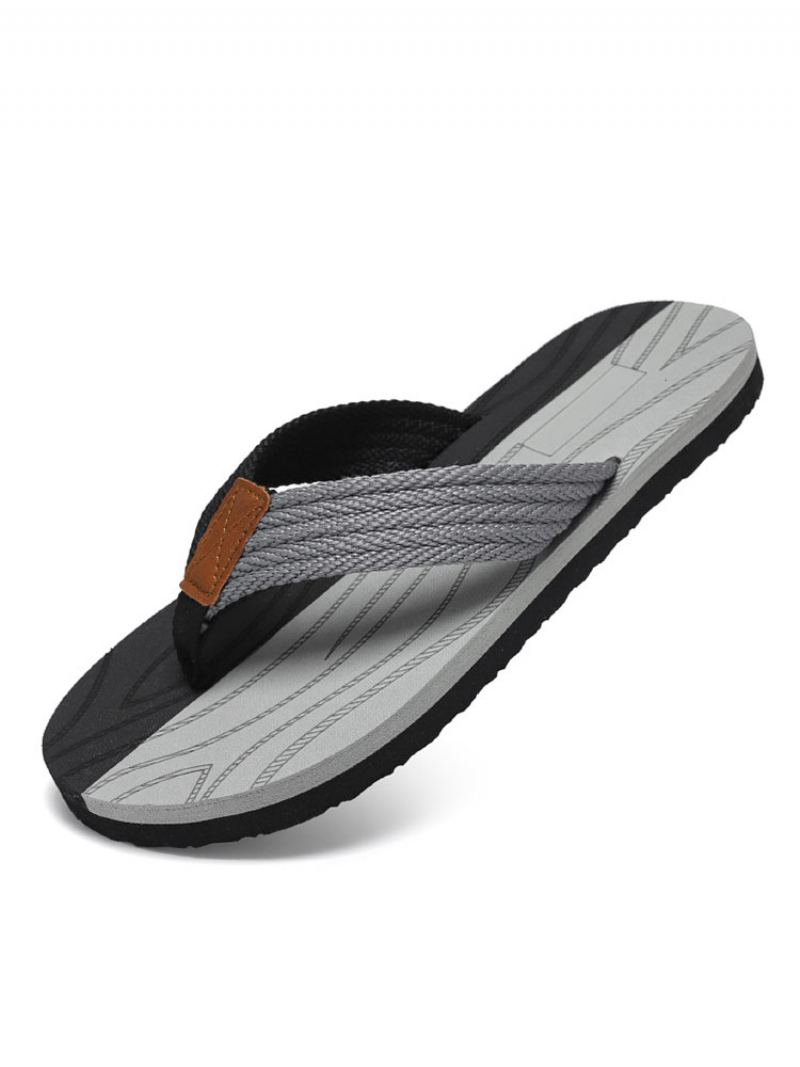 Herresandaler Slip-on Pvc Øvre Eva-såle