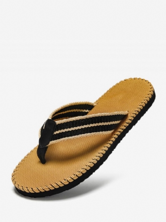 Sandaler For Menn Slip-on Pu-skinn Eva-såle