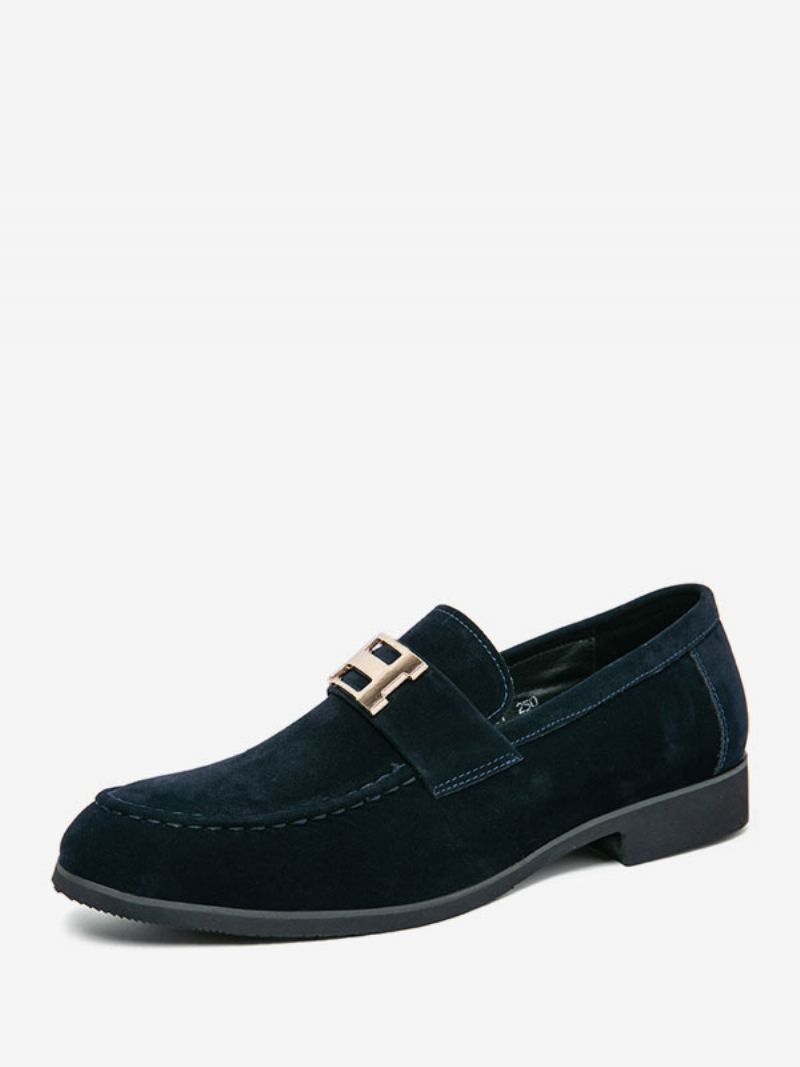 Herre Loafer Sko Pu Skinn Monk Strap Slip-on Prom Party - Blå