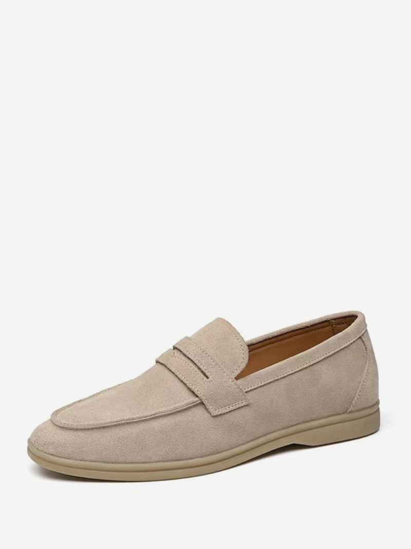 Herre Micro Suede Slip On Upper Loafer Sko