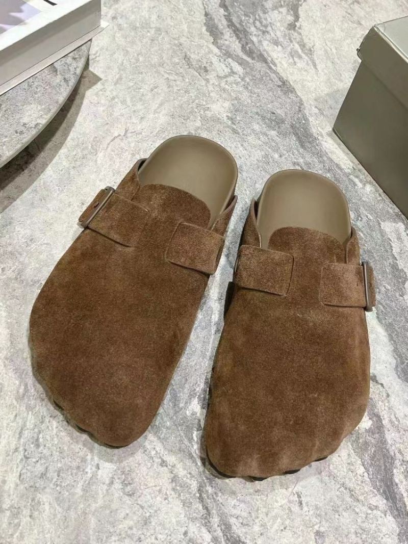 Herre Pu Skinn Loafer Sko - Kaffe Brun