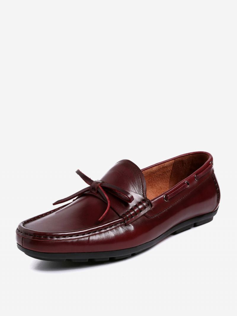 Herre Slip On Loafer Kuskinn Dusk Sko - Dyp Brun