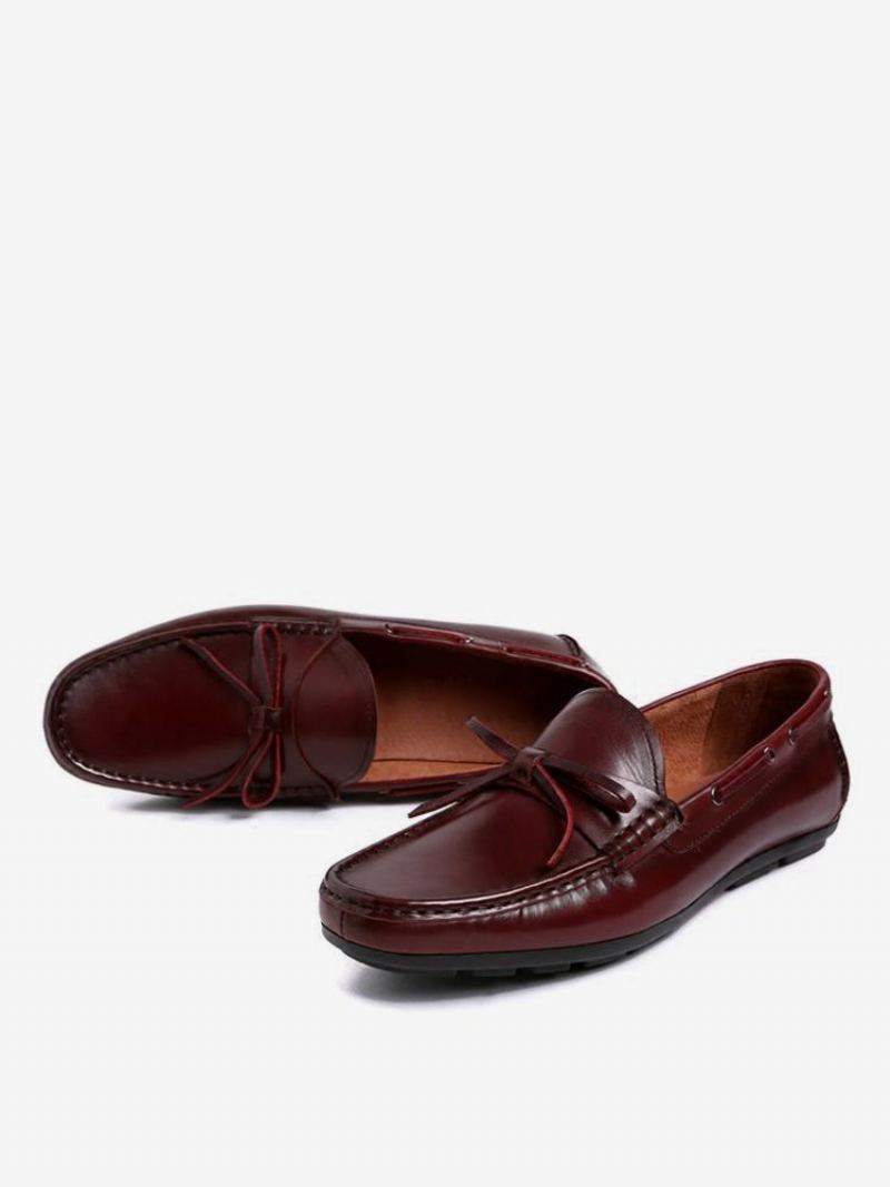 Herre Slip On Loafer Kuskinn Dusk Sko - Dyp Brun