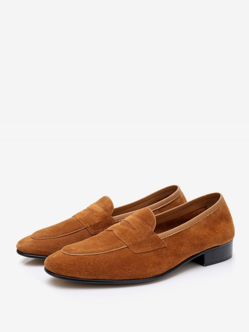 Loafer Kuskinn For Menn Slip-on Prom Bryllupssko