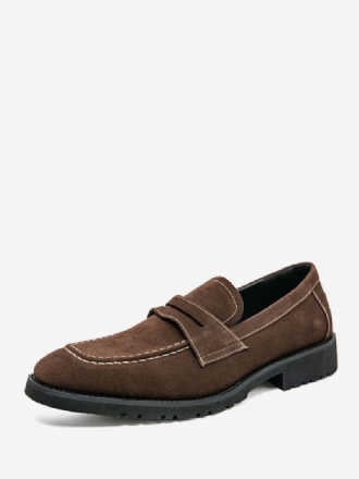 Loafer Sko For Menn Pu Lær Monk Strap Slip-on Prom Party