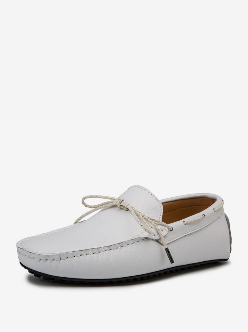 Loafer Sko For Menn Slip-on Rund Tå Pu-skinn