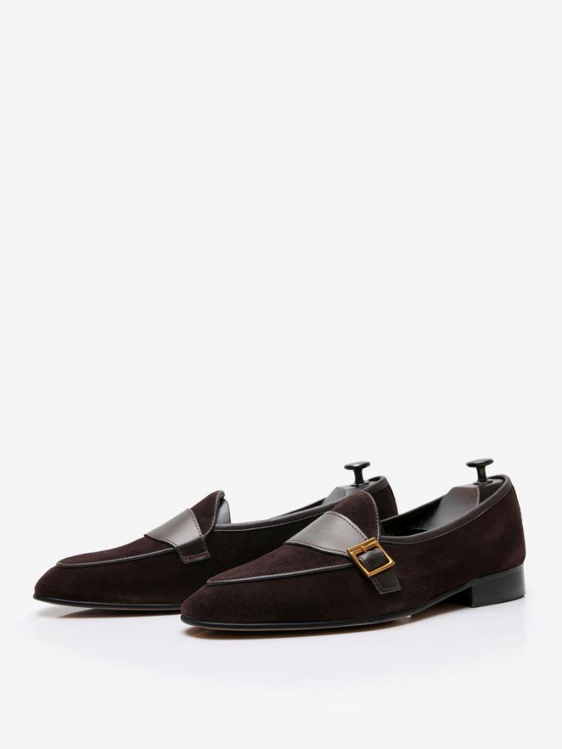 Menns Kuskinn Slip-on Loafer Prom Bryllupssko