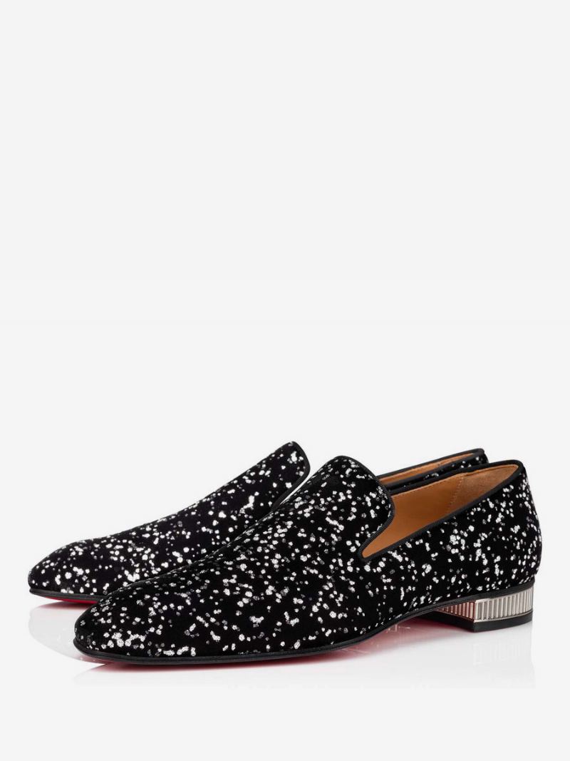 Staryy Sky Kjole Loafers For Menn I Svarte Prom Party Bryllupssko