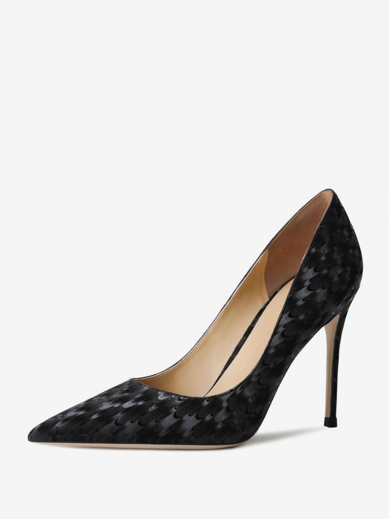 Kvinners Høye Hæler Print Pumps Stiletto Heel Dress