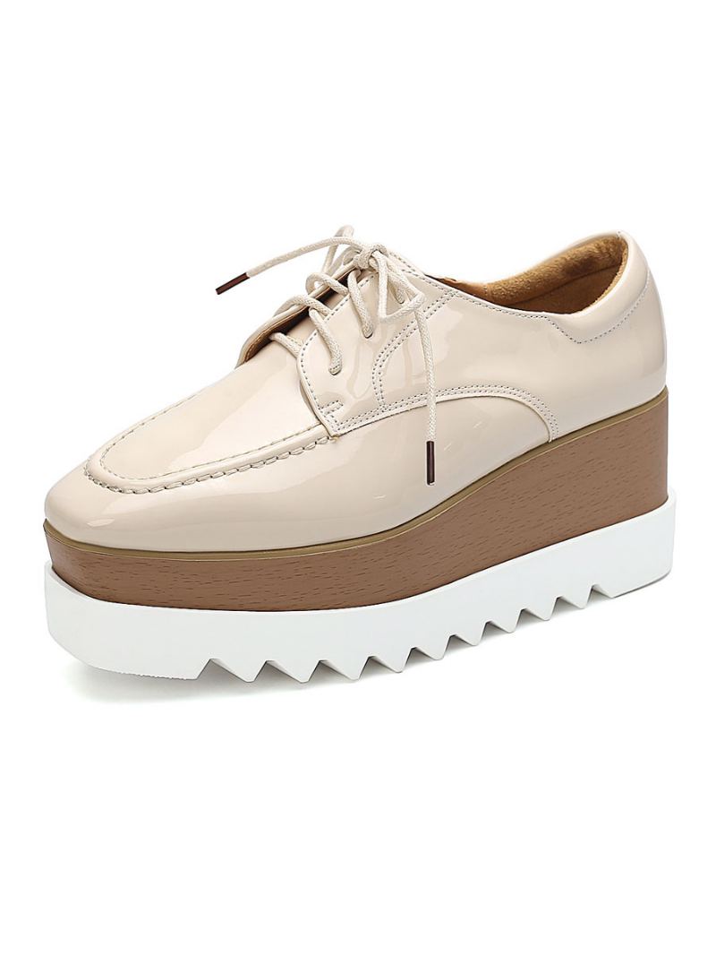 Flatform Oxford-snørebånd For Kvinner