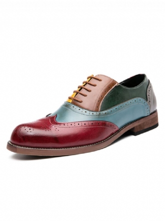 Wingtip Oxford Prom Brudekjole Sko For Menn