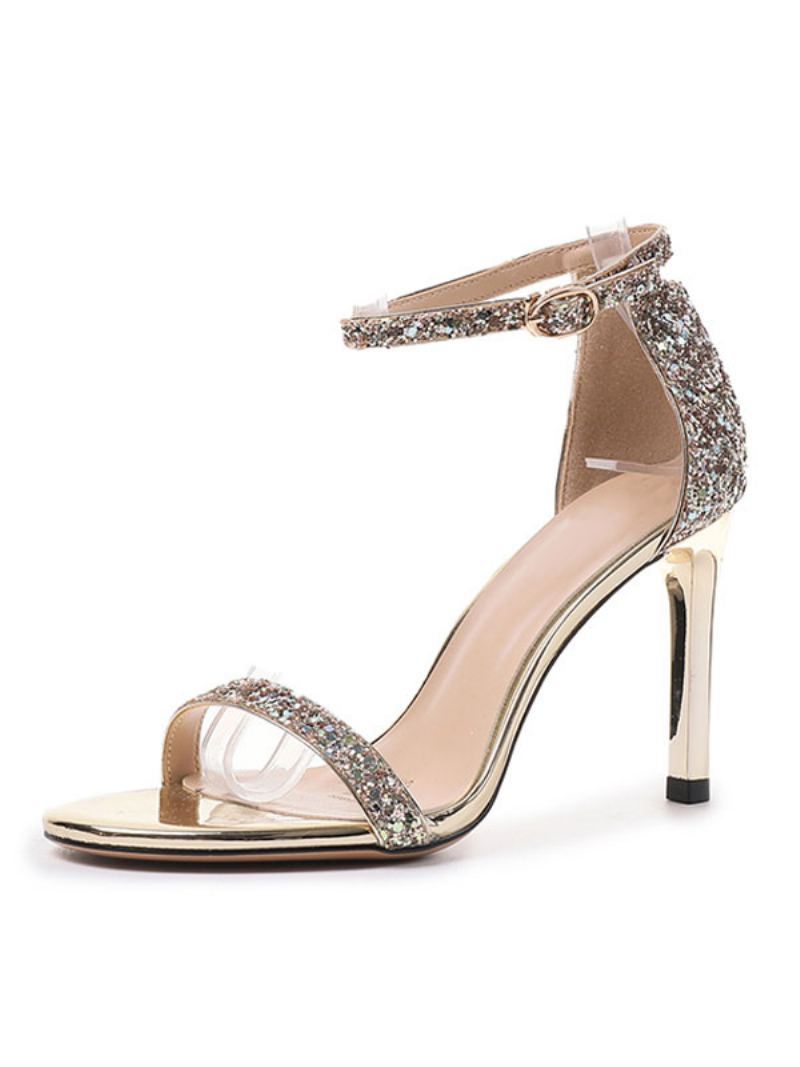 Dame Glitter Prom Heels Høyhælede Hjemkomstsko