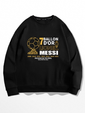 Messi Ballon D'or Sweatshirt Herre-topp