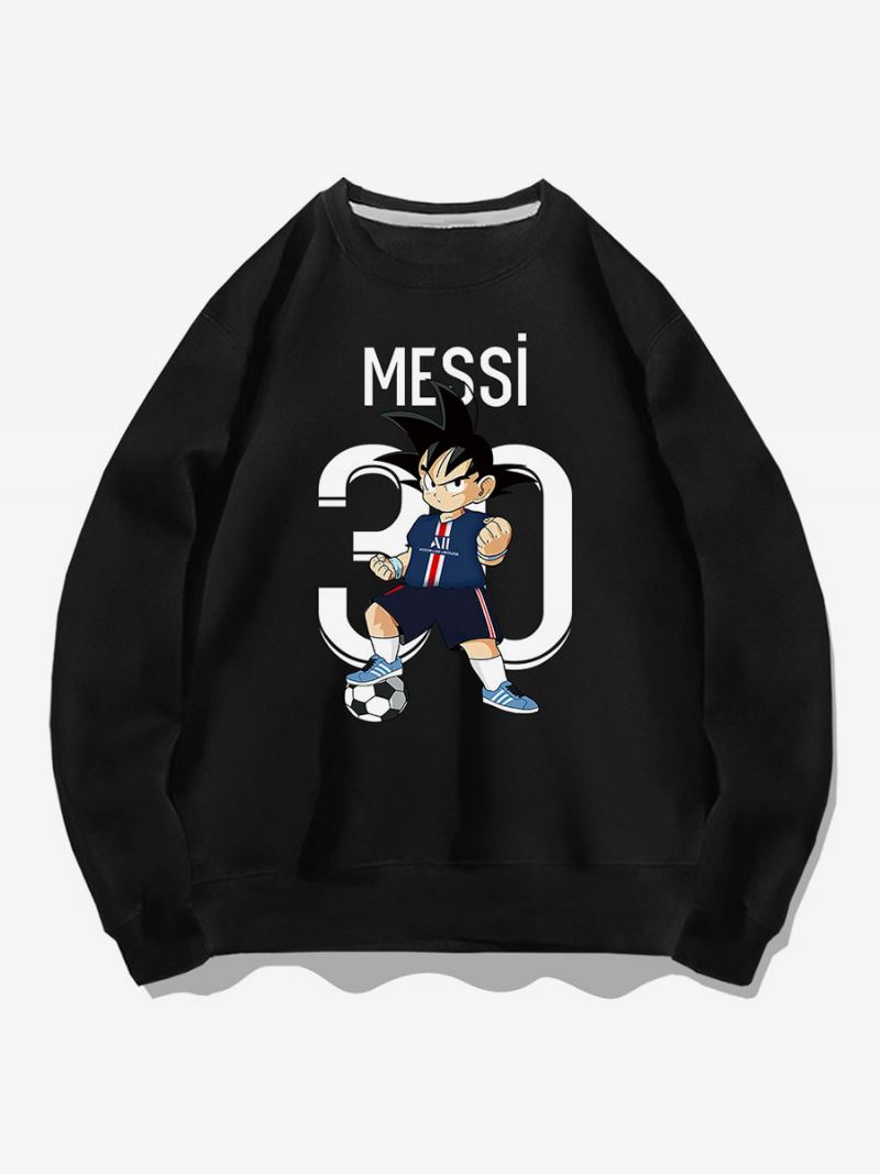 Messi Sweatshirt Voksen Topp For Menn