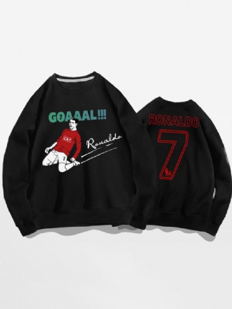 Ronaldo Sweatshirt Voksen Topp For Menn