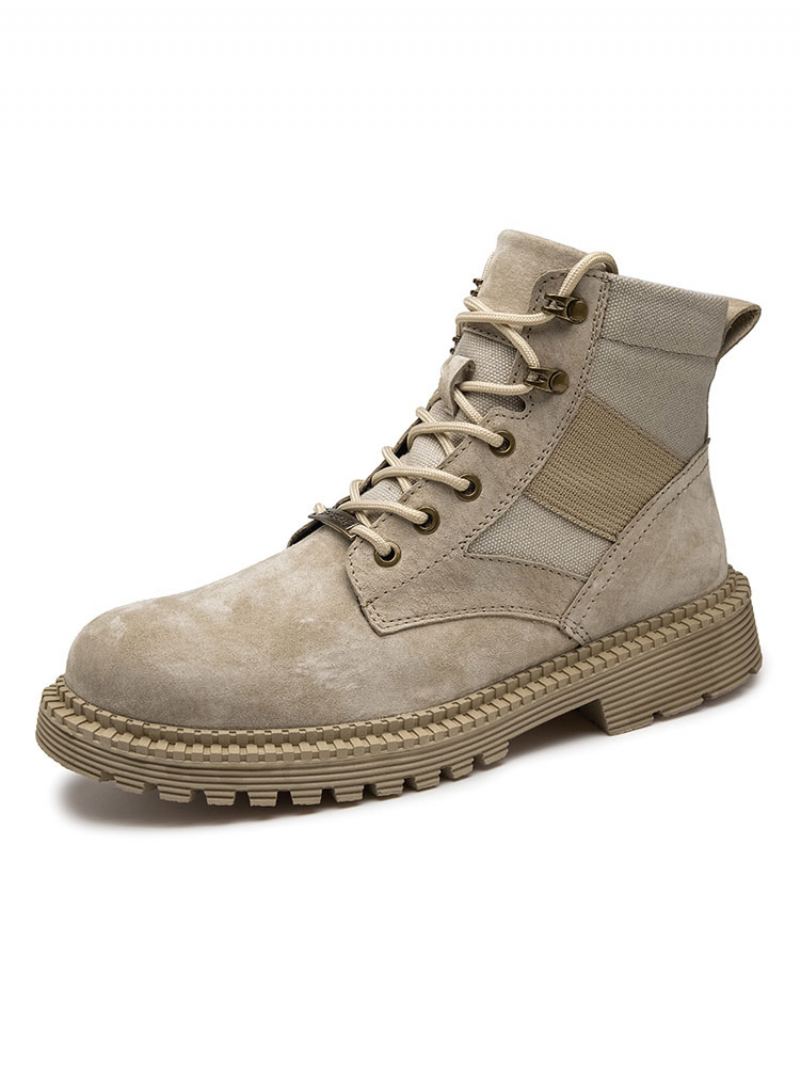 Herre Motorsykkel Combat Snøre Martin Boots