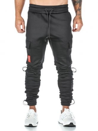 Menn Bukser Chic Tapered Fit Joggebukse Svarte